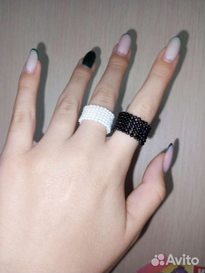 Кольца из бисера