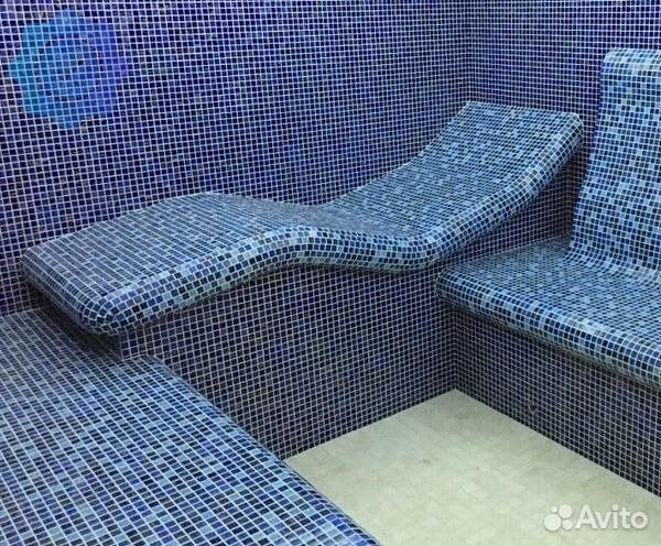 Чертеж лежака для хамама