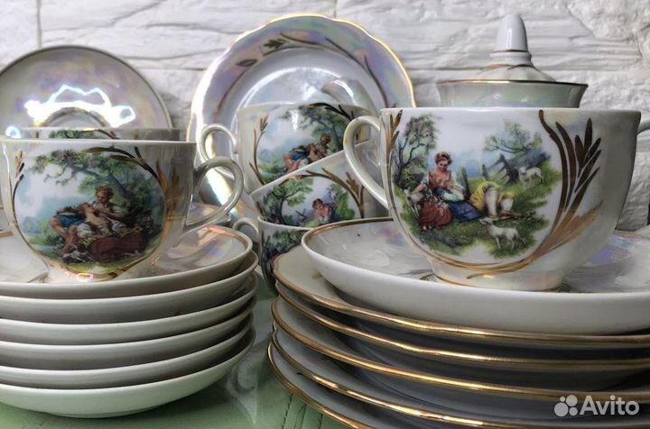 Чайно-кофейный сервиз Дулево Мадонна