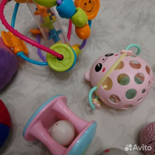 Погремушки развивающие игрушки пакетом