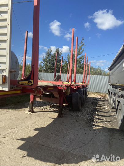 Полуприцеп лесовоз (сортиментовоз) Meusburger Новтрак SH-345, 2018