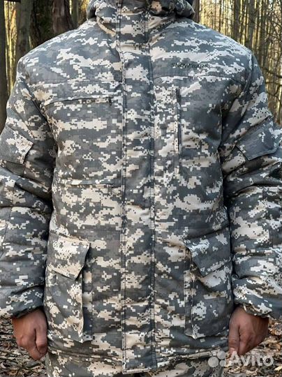 Горка зима серая цифра