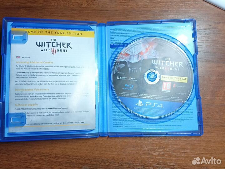 Ведьмак 3 ps4
