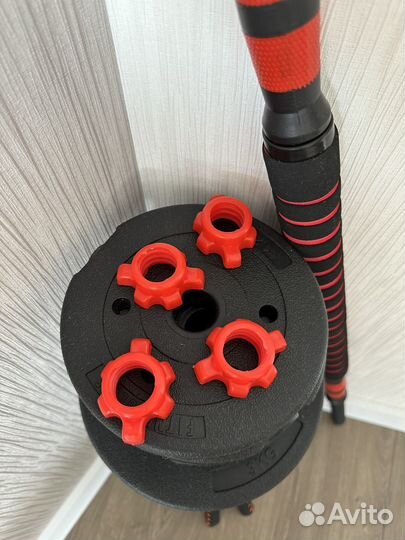 Гантели разборные штанга