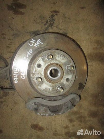 Диск тормозной передний вентилируемый правый Hyund