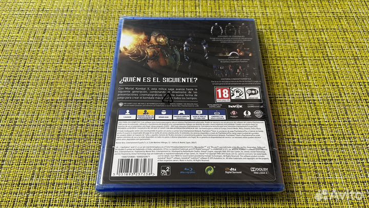 Mortal kombat X ps4 Новый диск