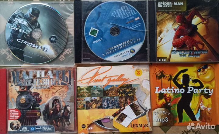 Цены разные, список. Игры DVD pc games