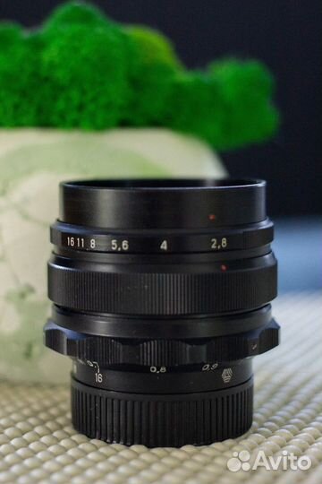 Объектив СССР Мир-1В 37mm F 2.8