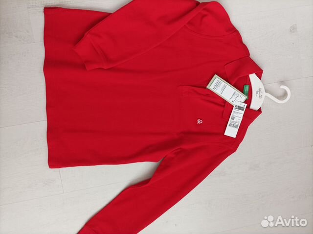 Поло Benetton,с биркой, размер 130 см, 7-8 лет