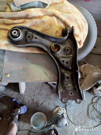 Рычаг передний фольксваген поло