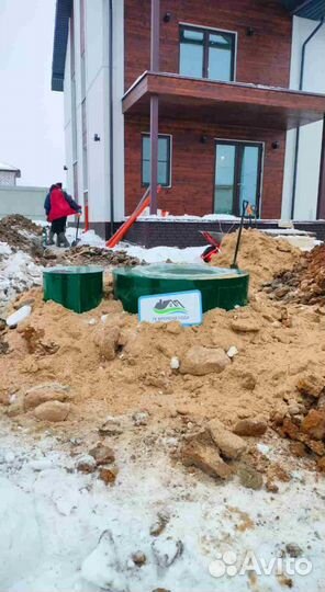 Монтаж септика под ключ