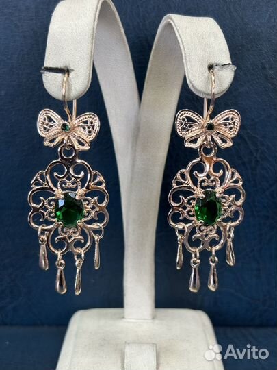 Золотые серьги