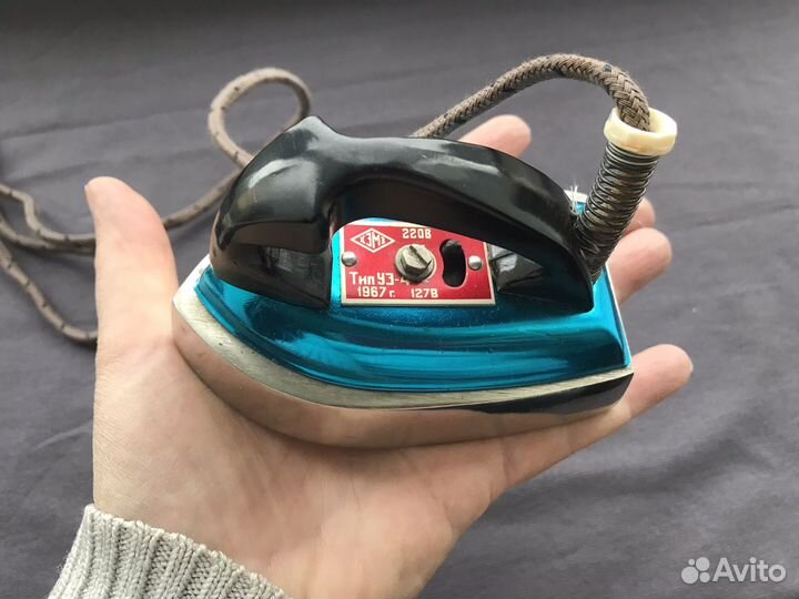 Утюг дорожный СССР