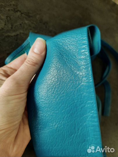 Новый кожаный пояс кушак Mango