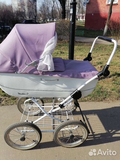 Детские коляски 2 в 1 эко кожа Reindeer