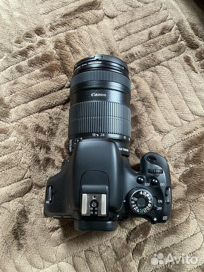 Зеркальный фотоаппарат canon eos 600d