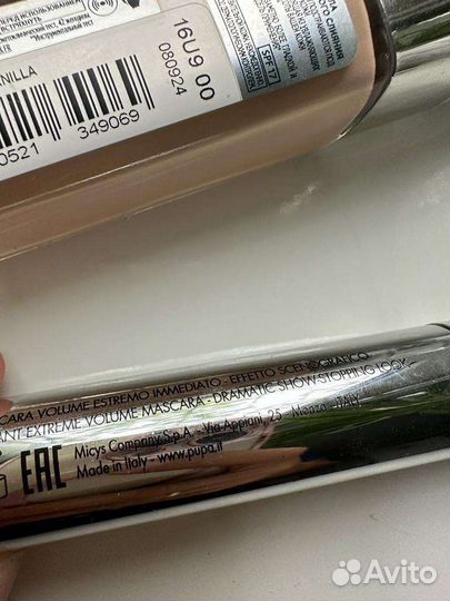 Крем тональный+тушь