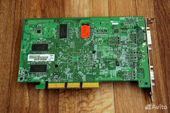 Видеокарта - 128Mb, asus, V9520TD, GeForce FX5200