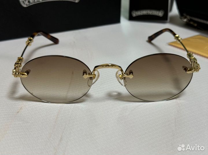 Очки Chrome Hearts GP pills I 52-23-139