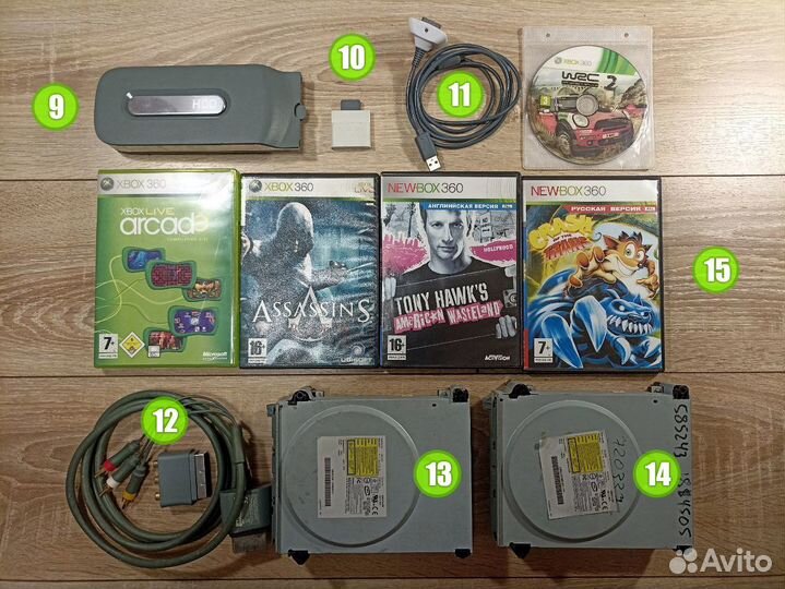 Запчасти для Xbox360