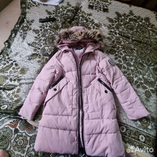 Куртка зима для девочки 140