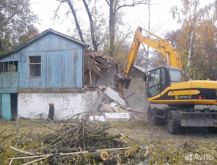 Демонтаж дома / снос дома
