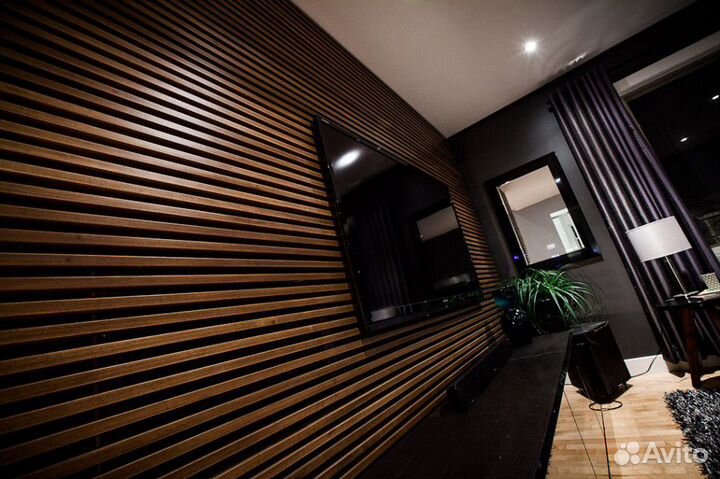 Реечные перегородки панно рейки панели