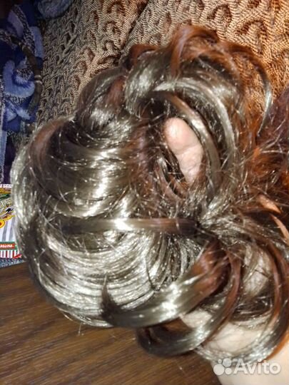 Шиньон резинка