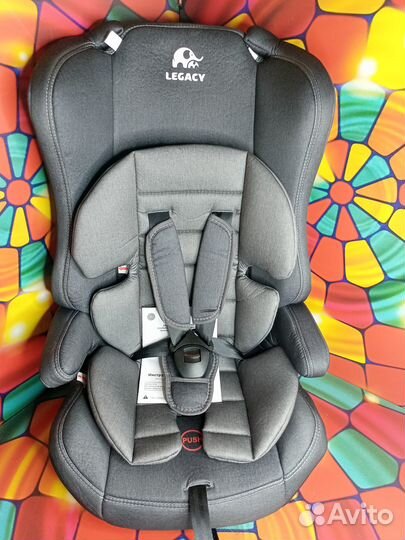 Детское автокресло новое от 9 мес - 12 лет