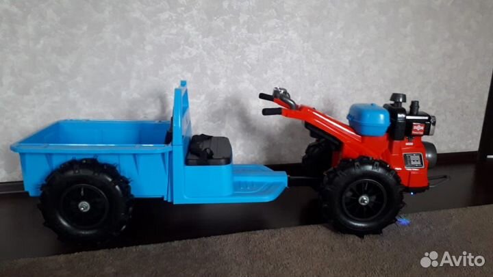 Электромобиль Трактор большой надувные колёса