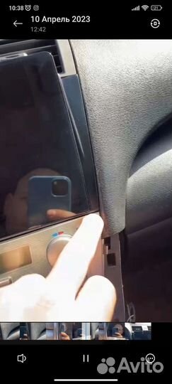 Camry xv40 переходная рамка для 10