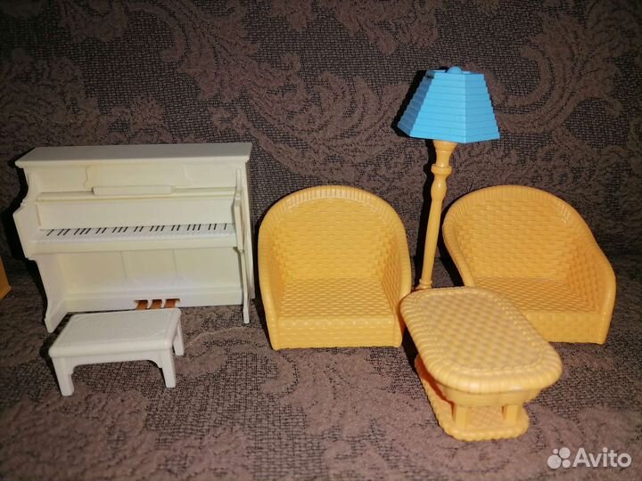 Набор игрушечной мебели для гостиной Happy family