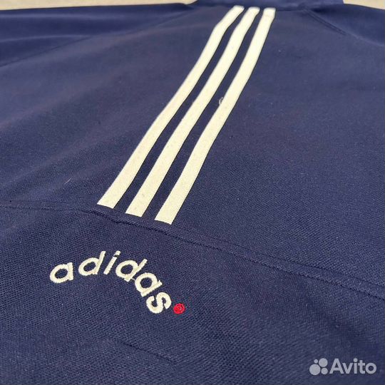 Винтажная олимпийка Adidas мастерка оригинал полу