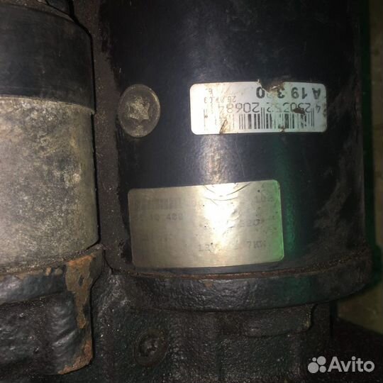 Стартер на iveco dayli