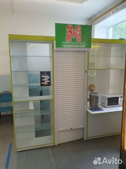 Новый торговый остров (пристенный) 2*2,5 метра