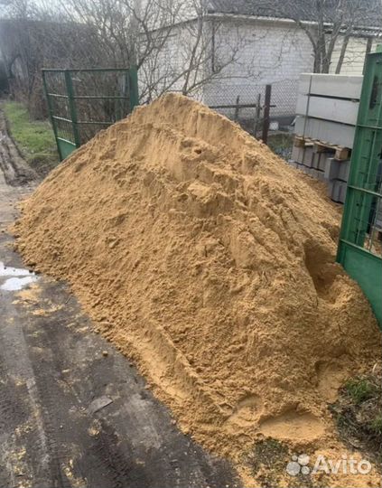 Песок карьерный