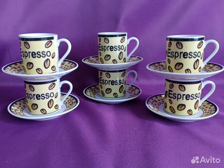 Сервиз для кофе Espresso кофейные пары