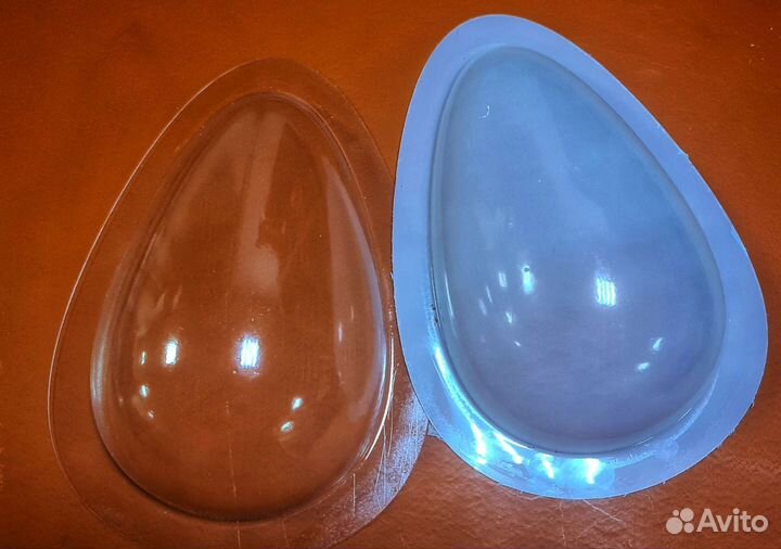 Формы для изготовления больших шоколадных яиц