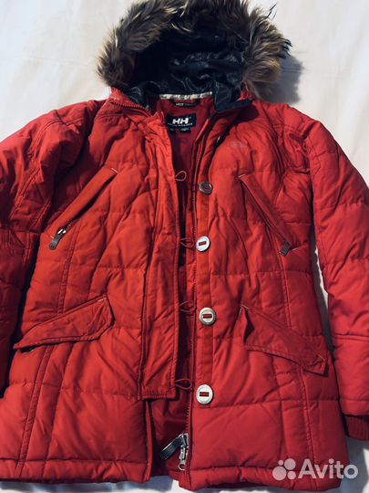 Пуховик для девочки Helly Hansen р.XS