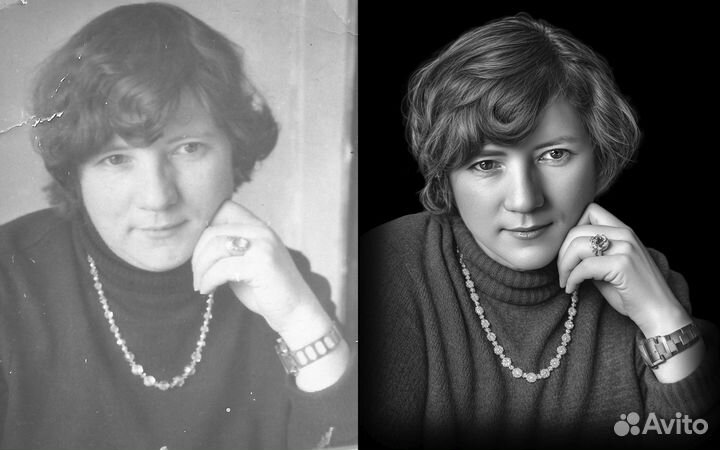 Ретушь на памятник