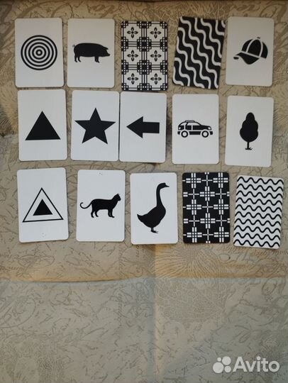 Развивающие карточки для малышей