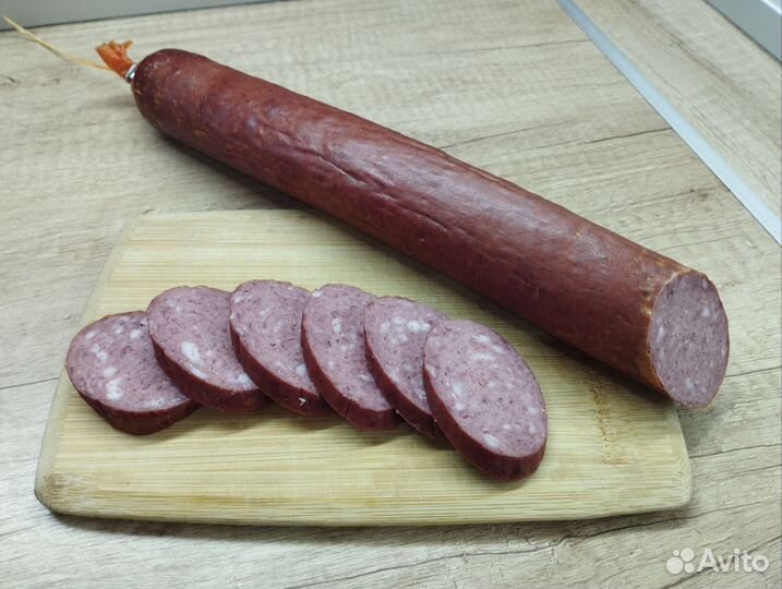 Колбаса из мяса лося