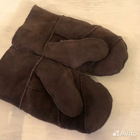 Варежки из натурального мутона Tundra на 7-8 лет