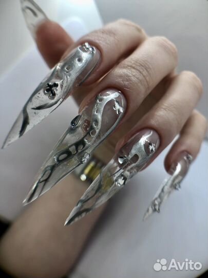 Маникюр,наращивание(10-19:00;11-10:00,14:30,17:00)