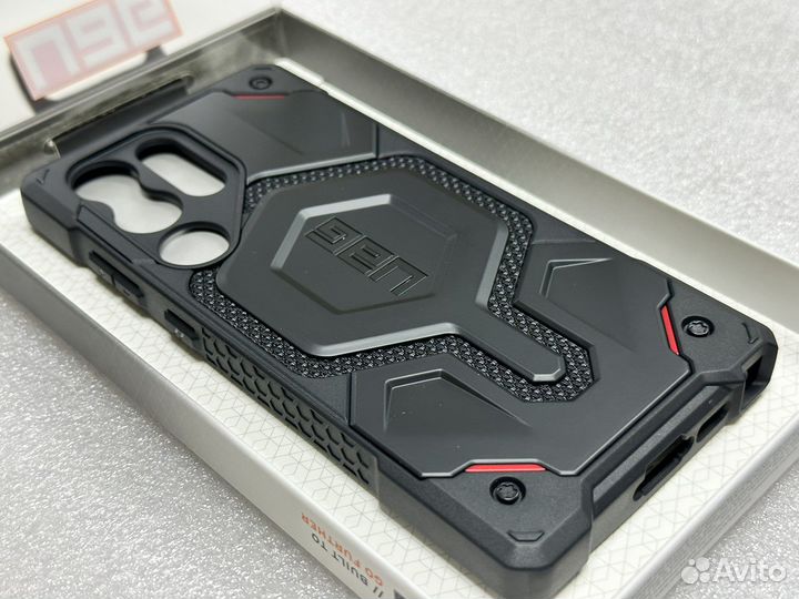 Чехол Uag Monarch PRO S23 Ultra MagSafe Kevlar