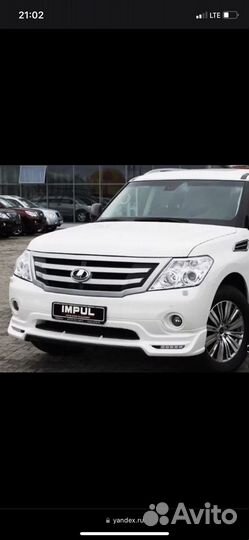 Обвес аэро. Impul Nissan Patrol Y62 до рест