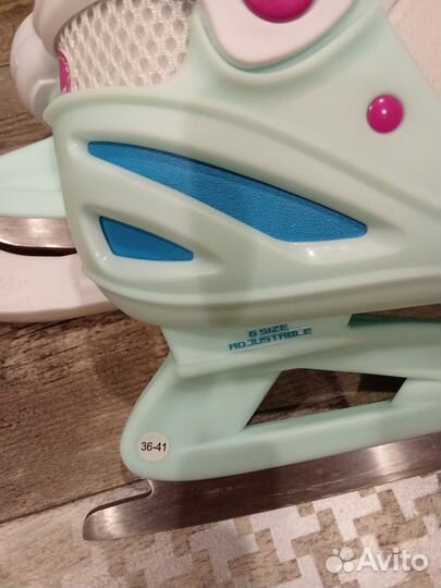 Коньки раздвижные 36-41 для девушки