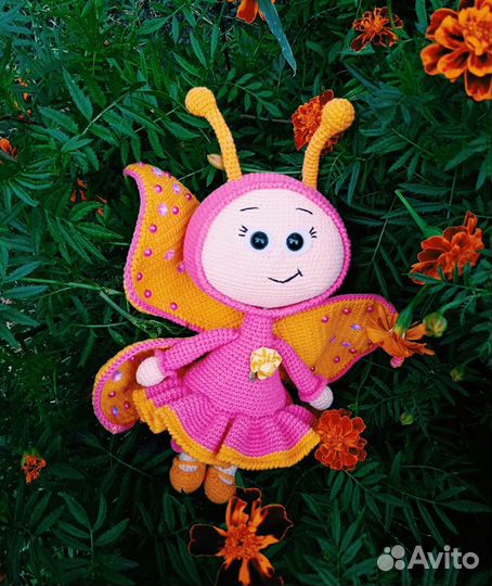 Куклы и игрушки ручной работы игрушка вязаная