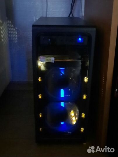 Компьютер 12 ядер 8 гб озу,2гб видеокарта, SSD+HDD