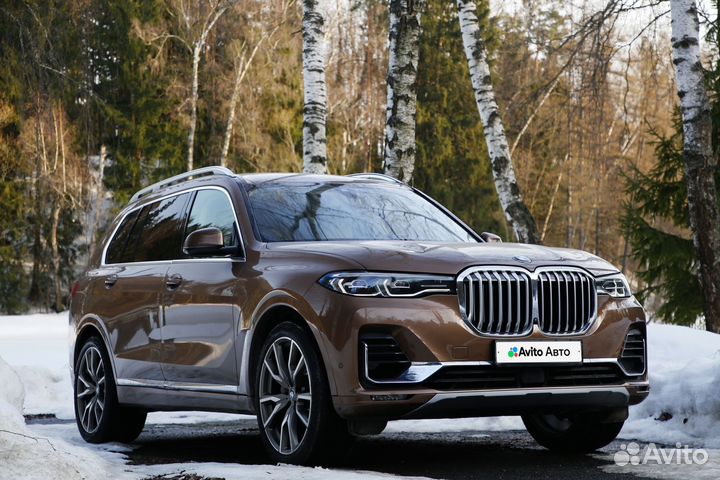 BMW X7 3.0 AT, 2019, 76 400 км
